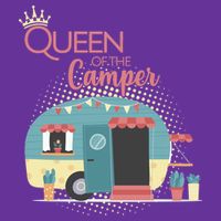 Queen Of The Camper Cooling Performance Crew T-Shirt