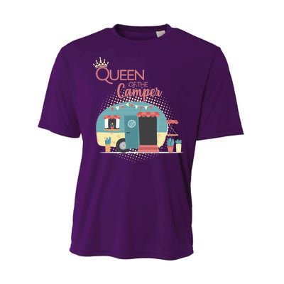 Queen Of The Camper Performance Sprint T-Shirt