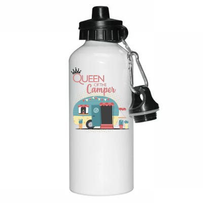 Queen Of The Camper Aluminum Water Bottle