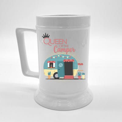 Queen Of The Camper Beer Stein