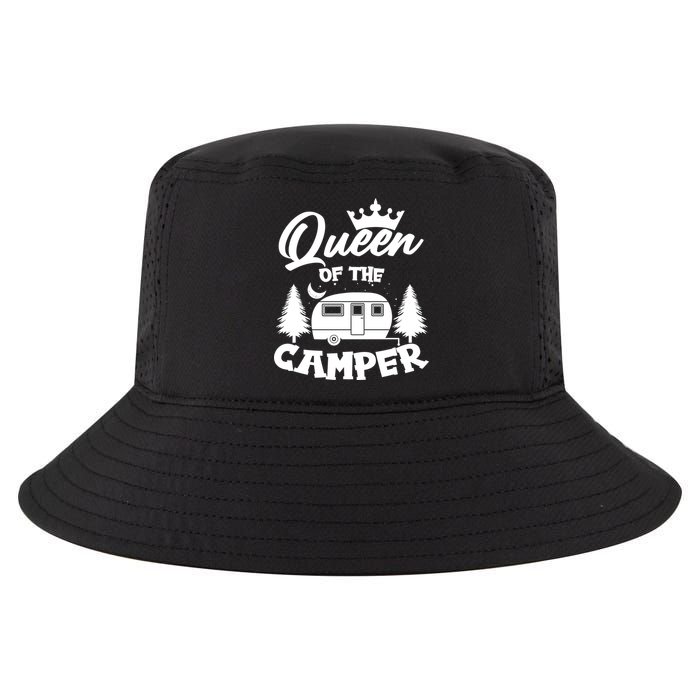 Queen of the Camper Funny Camping Cool Comfort Performance Bucket Hat