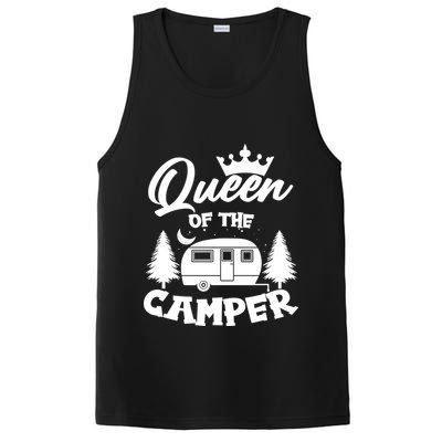 Queen of the Camper Funny Camping PosiCharge Competitor Tank