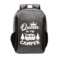 Queen of the Camper Funny Camping Vector Backpack
