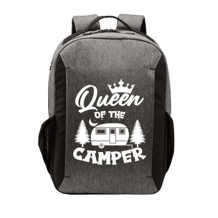 Queen of the Camper Funny Camping Vector Backpack