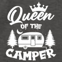 Queen of the Camper Funny Camping Vector Backpack
