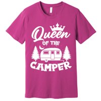 Queen of the Camper Funny Camping Premium T-Shirt