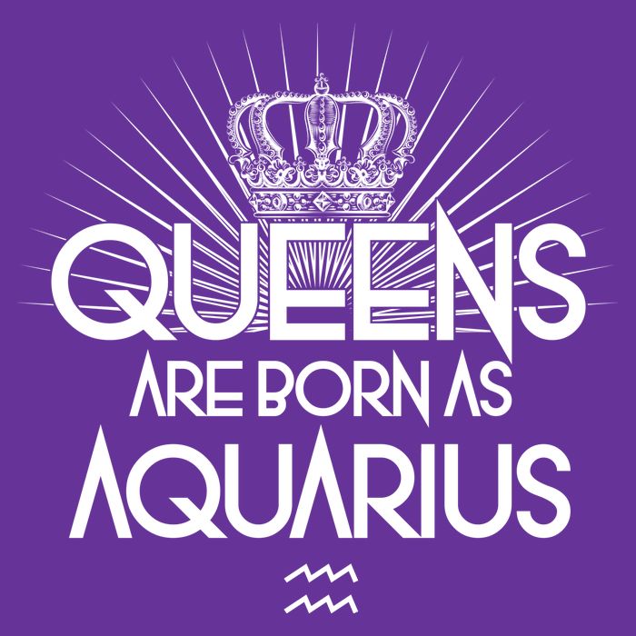 Queens Are Born As Aquarius Visor