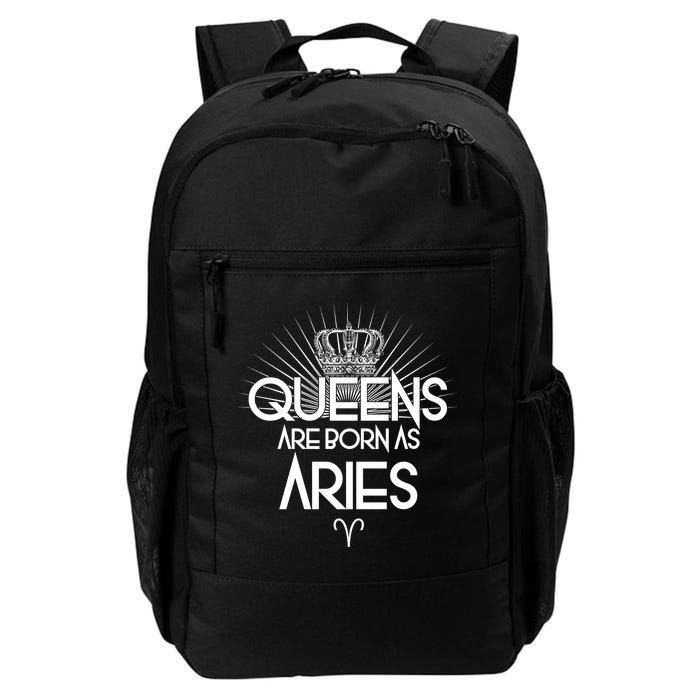 Queens Are Born As Aries Backpack