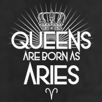 Queens Are Born As Aries Golf Towel