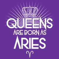 Queens Are Born As Aries Magnet