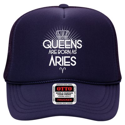 Queens Are Born As Aries Trucker Hat