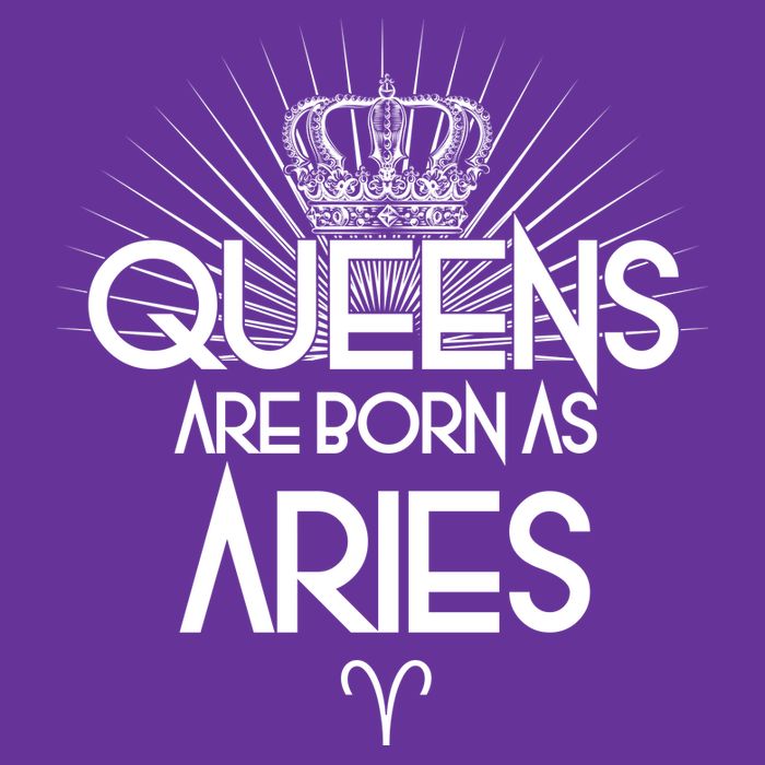 Queens Are Born As Aries Visor