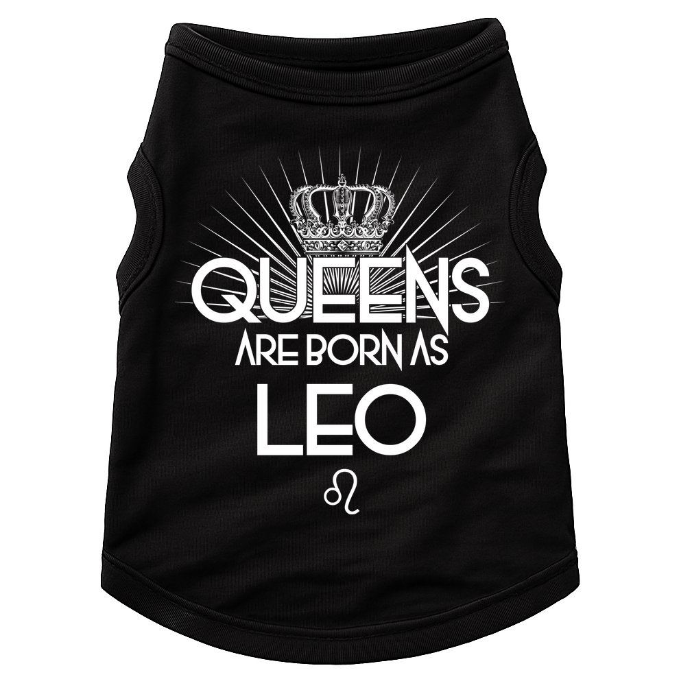Queens Are Born As Leo Doggie Tank