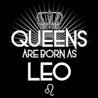 Queens Are Born As Leo Pom Pom 12in Knit Beanie