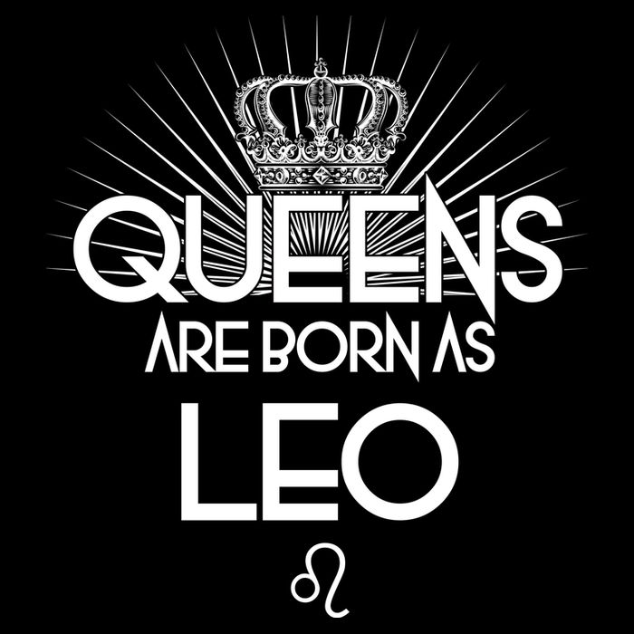 Queens Are Born As Leo Short Acrylic Beanie