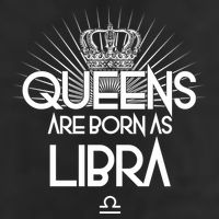 Queens Are Born As Libra Golf Towel