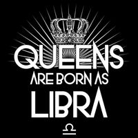 Queens Are Born As Libra Kids T-Shirt