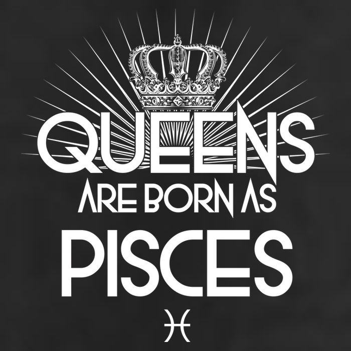 Queens Are Born As Pisces Golf Towel