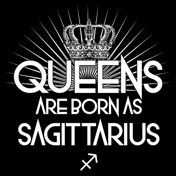 Queens Are Born As Sagittarius Crop Top