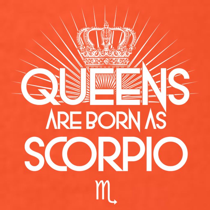Queens Are Born As Scorpio Sustainable Beanie