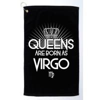 Queens Are Born As Virgo Golf Towel