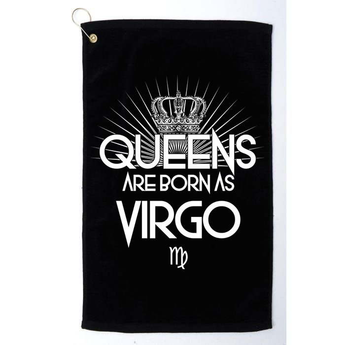 Queens Are Born As Virgo Golf Towel