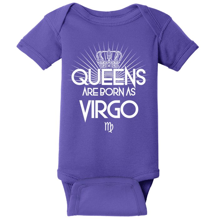 Queens Are Born As Virgo Baby Bodysuit