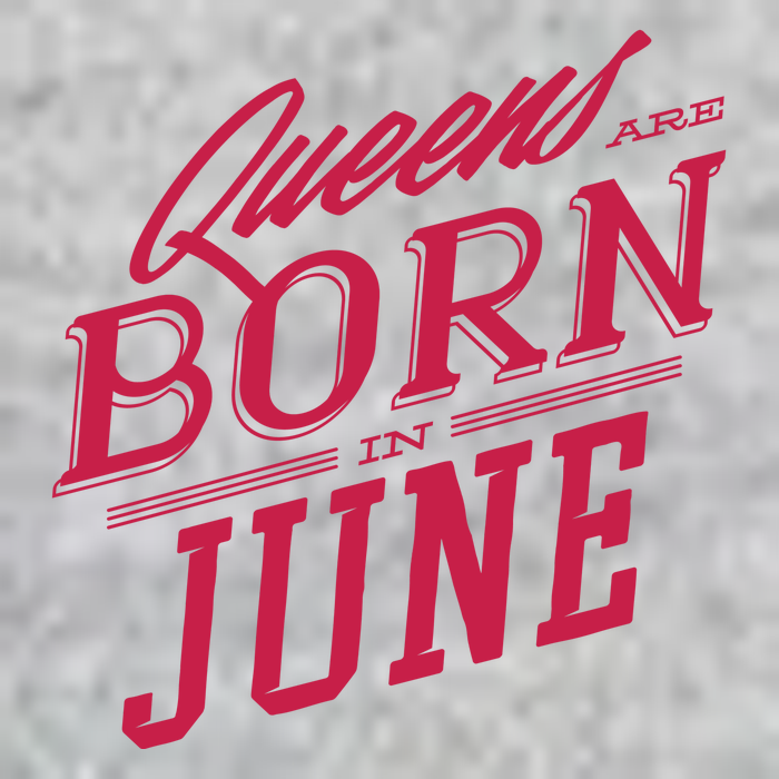Queens Are Born In June Long Sleeve Shirt