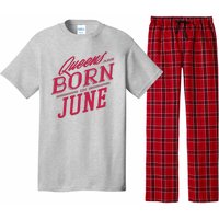 Queens Are Born In June Pajama Set