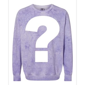 Question Mark Logo Colorblast Crewneck Sweatshirt