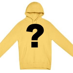 Question Mark Logo Premium Pullover Hoodie