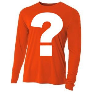 Question Mark Logo Cooling Performance Long Sleeve Crew