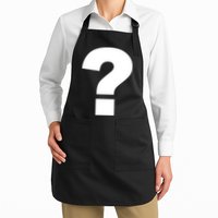Question Mark Logo Apron
