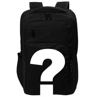 Question Mark Logo Impact Tech Backpack