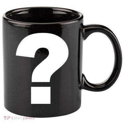 Question Mark Logo 11oz C Handle Ceramic Mug