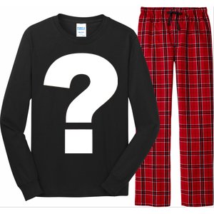 Question Mark Logo Long Sleeve Pajama Set