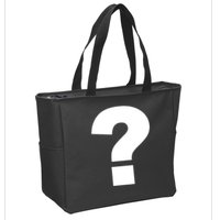 Question Mark Logo Zip Tote Bag