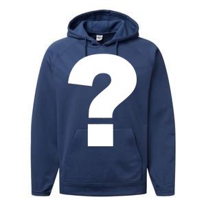 Question Mark Logo Performance Fleece Hoodie