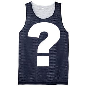 Question Mark Logo Mesh Reversible Basketball Jersey Tank