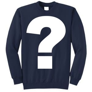 Question Mark Logo Tall Sweatshirt