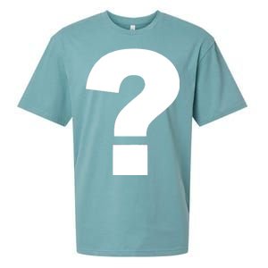 Question Mark Logo Sueded Cloud Jersey T-Shirt