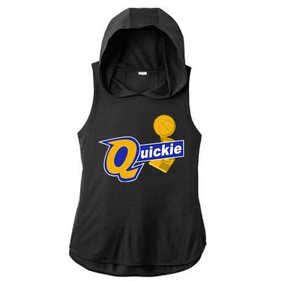 Quickie Ladies PosiCharge Tri-Blend Wicking Draft Hoodie Tank