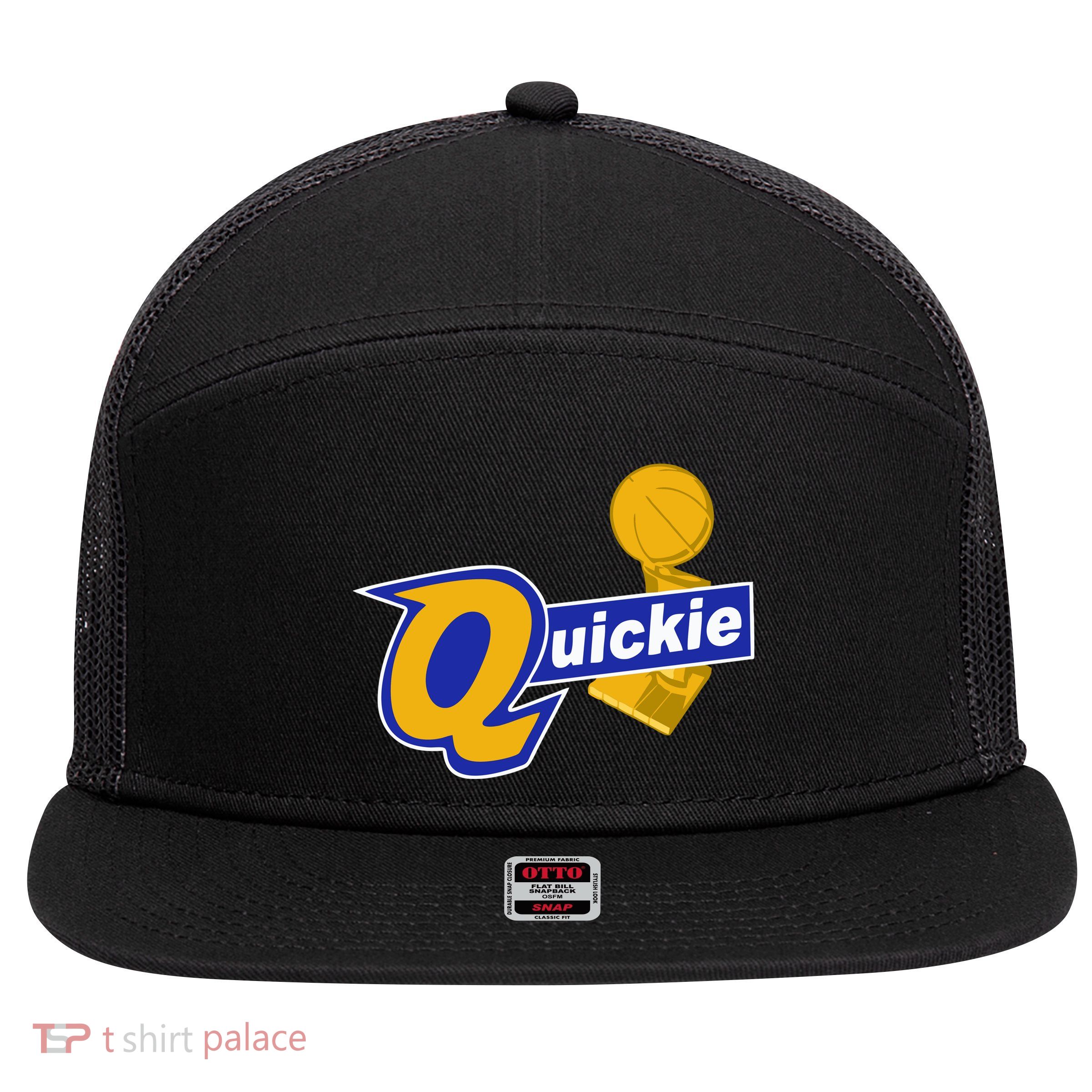 Quickie 7 Panel Mesh Trucker Snapback Hat
