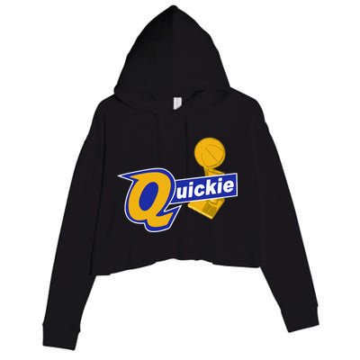 Quickie Crop Fleece Hoodie