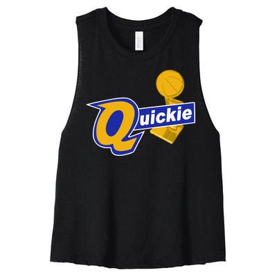 Quickie Women's Racerback Cropped Tank