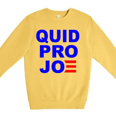 Quid Pro Joe Biden Premium Crewneck Sweatshirt