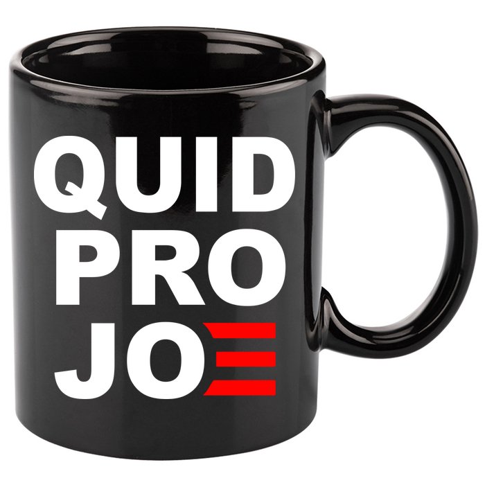 Quid Pro Joe Biden 11oz C Handle Ceramic Mug