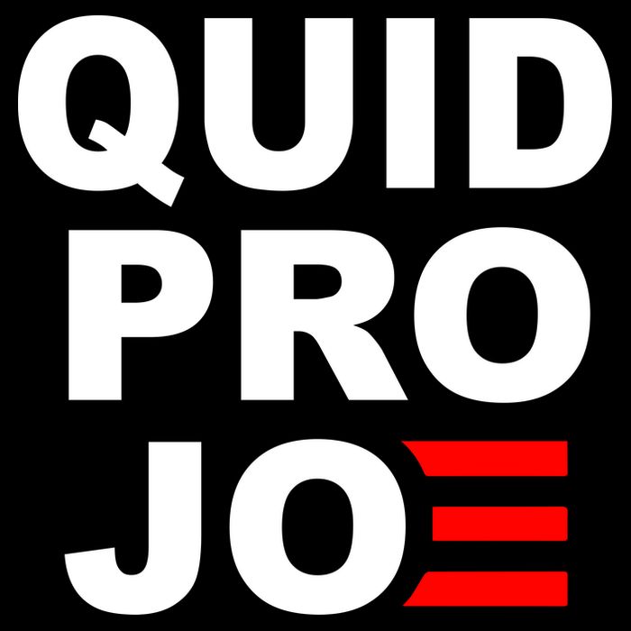 Quid Pro Joe Biden Cropped Pullover Crew
