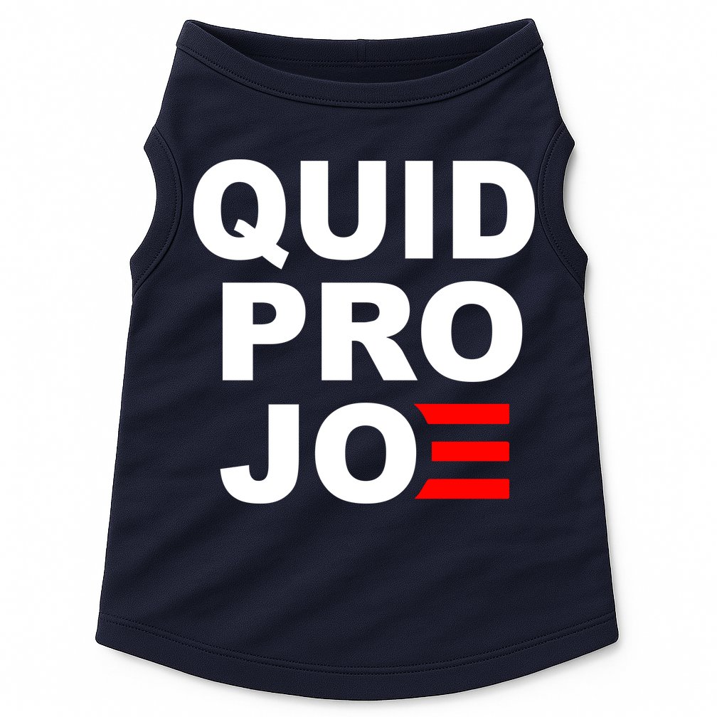 Quid Pro Joe Biden Doggie Tank