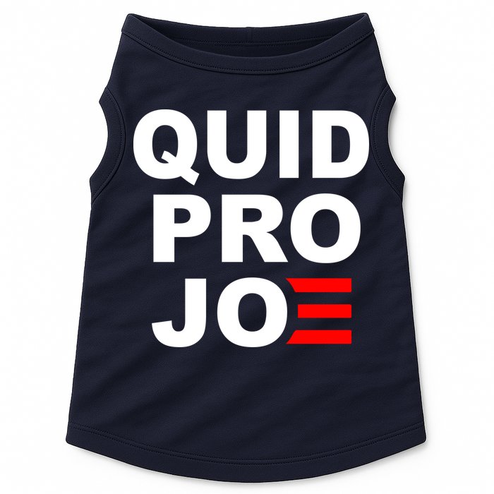 Quid Pro Joe Biden Doggie Tank